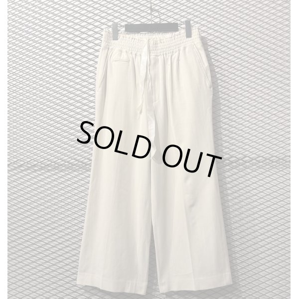 画像1: Midorikawa - Easy Wide Pants (White) (1)