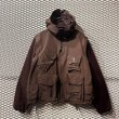 画像1: South2 West8 - Fleece Docking Design Hooded Jacket (1)