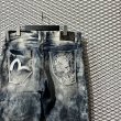 画像2: EVISU - Hard Bleach Embroidery Denim Pants (2)