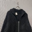 画像2: N.HOOLYWOOD - Shaggy Zip-up Knit Jacket (2)