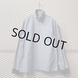 画像: MARNI - Half-Zip Striped Shirt