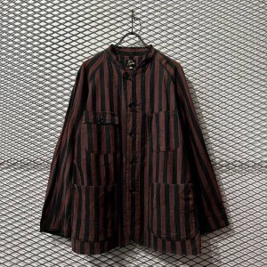 画像: NEEDLES - Striped Work Jacket