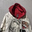 画像2: Ed Hardy - Studded Zip-up Hoodie (XXL) (2)