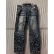 画像1: DSQUARED2 - Wrinkled Wide Denim Pants (1)