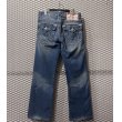 画像1: TRUE REGION - 90's Thick Stitch Flare Denim Pants (1)