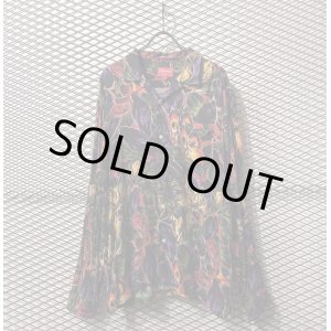 画像: Supreme - Painted Floral Rayon Shirt