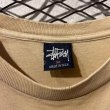 画像6: STUSSY - Logo Print Tee (Beige) (6)