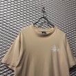 画像3: STUSSY - Logo Print Tee (Beige) (3)