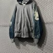 画像3: DIESEL - Denim Switching Zip-up Hoodie (3)