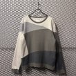 画像1: White Mountainneering - Patchwork Switching Sweat (1)