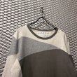 画像2: White Mountainneering - Patchwork Switching Sweat (2)