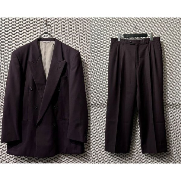 画像1: Christian Dior - 6B Double Tailored Setup (Purple) (1)