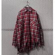 画像1: FACETASM - Fringe Check Flannel Shirt (1)