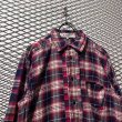 画像2: ANREALAGE - Rebuilding Check Flannel Shirt (2)