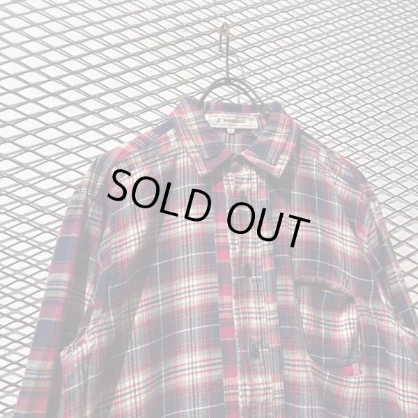 画像2: ANREALAGE - Rebuilding Check Flannel Shirt (2)