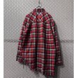 画像7: FACETASM - Fringe Check Flannel Shirt (7)