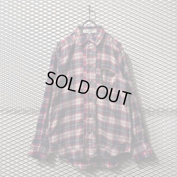 画像1: ANREALAGE - Rebuilding Check Flannel Shirt (1)