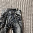 画像4: PPFM - 00's Bleach Banana Denim Pants (4)