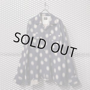 画像: NEEDLES - Dot Pattern Open Collar Shirt