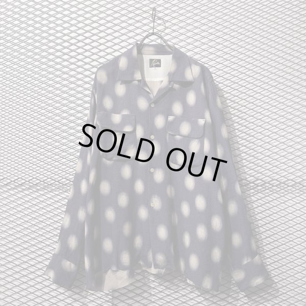 画像1: NEEDLES - Dot Pattern Open Collar Shirt (1)