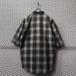 画像6: RUDE GALLERY - Cut-off Ombre Check Shirt (6)