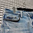 画像5: HYSTERIC GLAMOUR - 90's Studded & Repaired Denim Shorts (5)