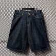 画像2: MASTER PIECE - "slab" Wide Denim Shorts (Indigo) (2)