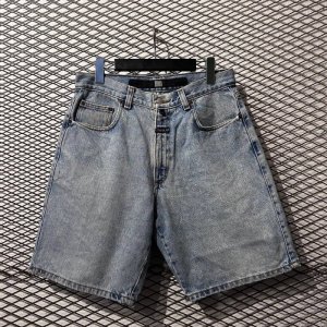 画像: MARITHE + FRANCOIS GIRBAUD - Wide Denim Shorts (Wash)