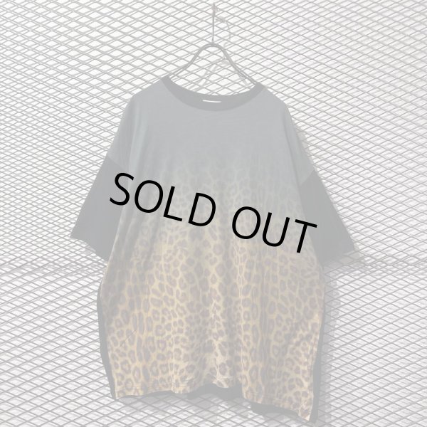 画像1: FACETASM - Leopard Gradation Over Tee (1)