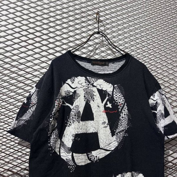 画像2: UNDERCOVER - 03s/s SCAB期 Anarchy Tee (2)