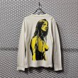 画像1: HYSTERIC GLAMOUR - 90's Nude Girl L/S Tee (1)