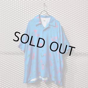 画像: lroquos - Art Pattern Open Collar Shirt