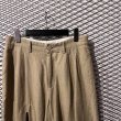 画像5: FACETASM - Lace-up Linen Hakama Pants (5)