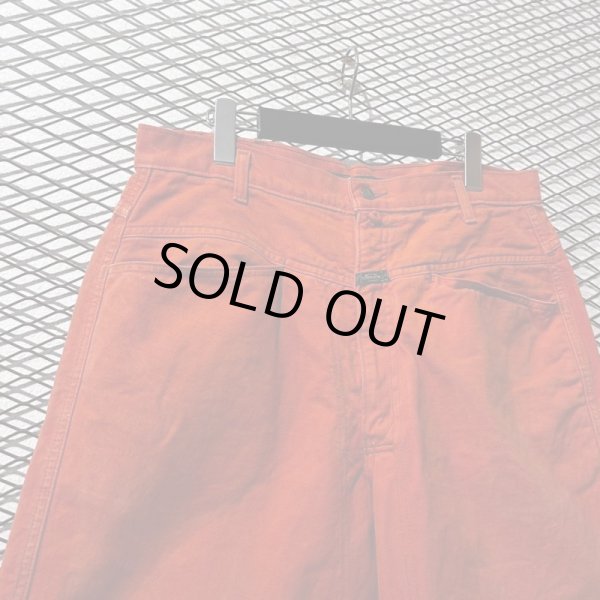 画像2: MARITHE + FRANCOIS GIRBAUD - Wide Denim Shorts (Orange) (2)