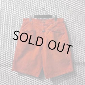 画像: MARITHE + FRANCOIS GIRBAUD - Wide Denim Shorts (Orange)