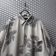 画像4: Claiborne - Art Flower Print Silk Shirt (4)