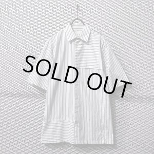 画像: MARNI - Striped Switching Shirt