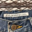 画像5: JOHN LAWRENCE SULLIVAN - Two-tone Switching Denim Pants (5)