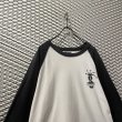 画像3: STUSSY - 00's Crown Raglan Tee (XL) (3)