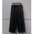 画像1: SHAREEF - High Waist Hakama Pants (1)