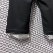 画像7: Sulvam - 1-Tuck Frayed Layered Slacks (7)