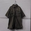 画像1: GOMME - Frayed Military Shirt (1)