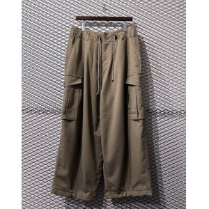 画像: yotsuba - Jersey Cargo Pants (BEIGE)