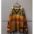 画像1: Sacai × PENDLETON - Native Zip Design Over Knit (1)