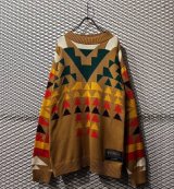 画像: Sacai × PENDLETON - Native Zip Design Over Knit