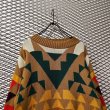 画像2: Sacai × PENDLETON - Native Zip Design Over Knit (2)