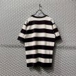 画像5: agnes b. - Border Tee ( Black × White ) (5)