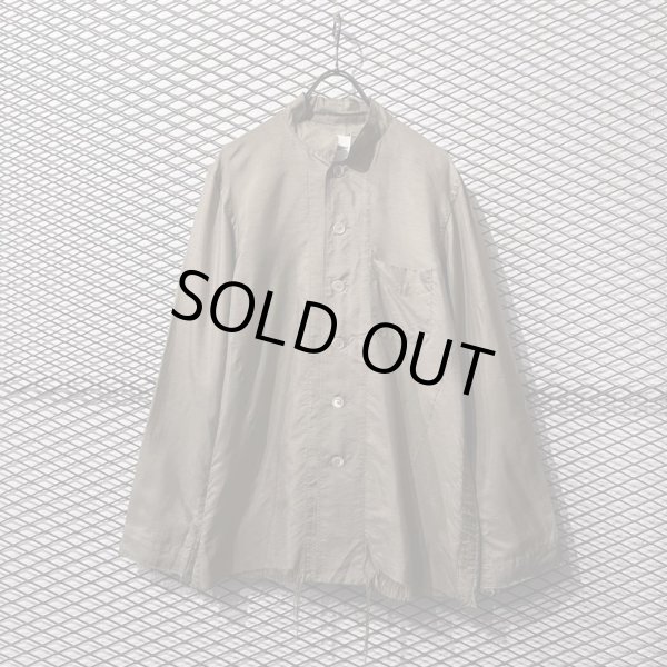 画像1: TAKAHIRO MIYASHITA The Soloist - Stand Collar Frayed Shirt (1)
