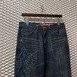 画像2: 中國長城 - Studded ＆ Embroidery Flared Denim Pants (2)