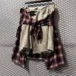 画像3: FACETASM - Flannel Wrapping Wide Shorts (3)